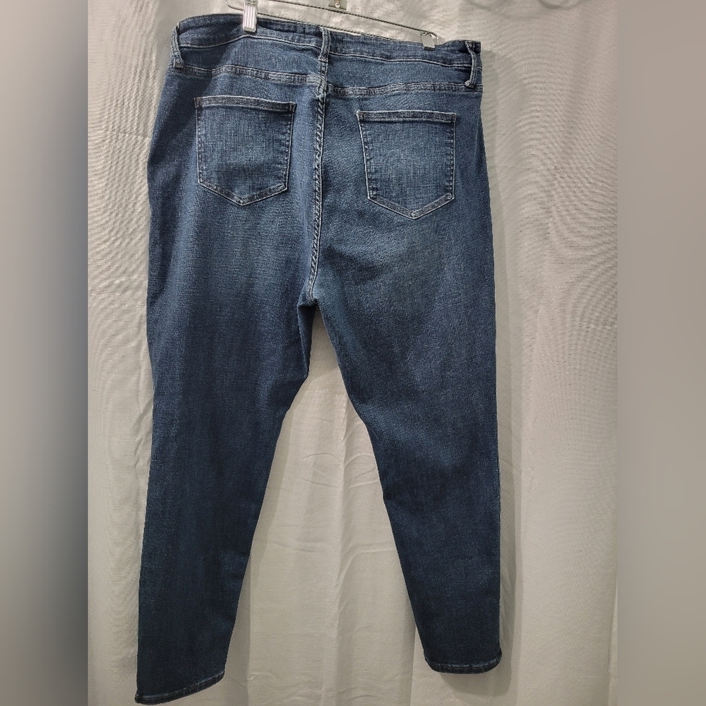 Pistola High Rise Skinny Stretch Blue Denim Women's Jeans Size 18W - Picture 3 of 9